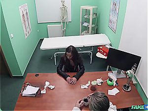 Hidden webcam fucky-fucky in the doctors office